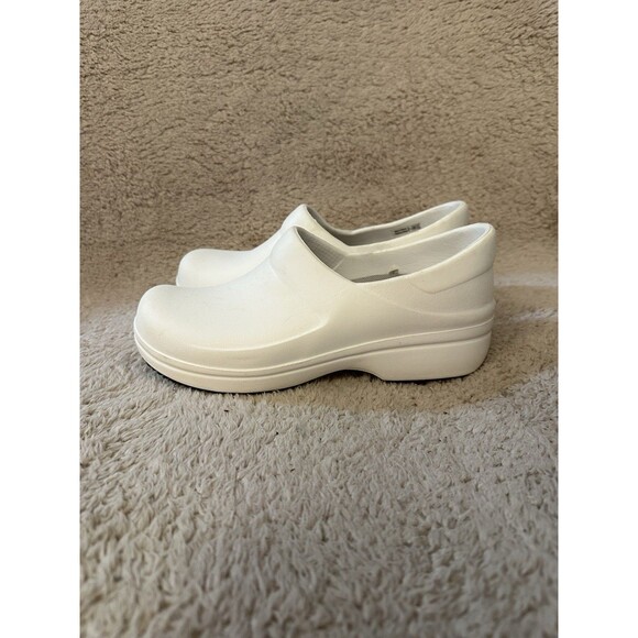Crocs Neria Pro II White Shoes Clogs Slip Resistant Women’s Size 7 - Picture 4 of 9
